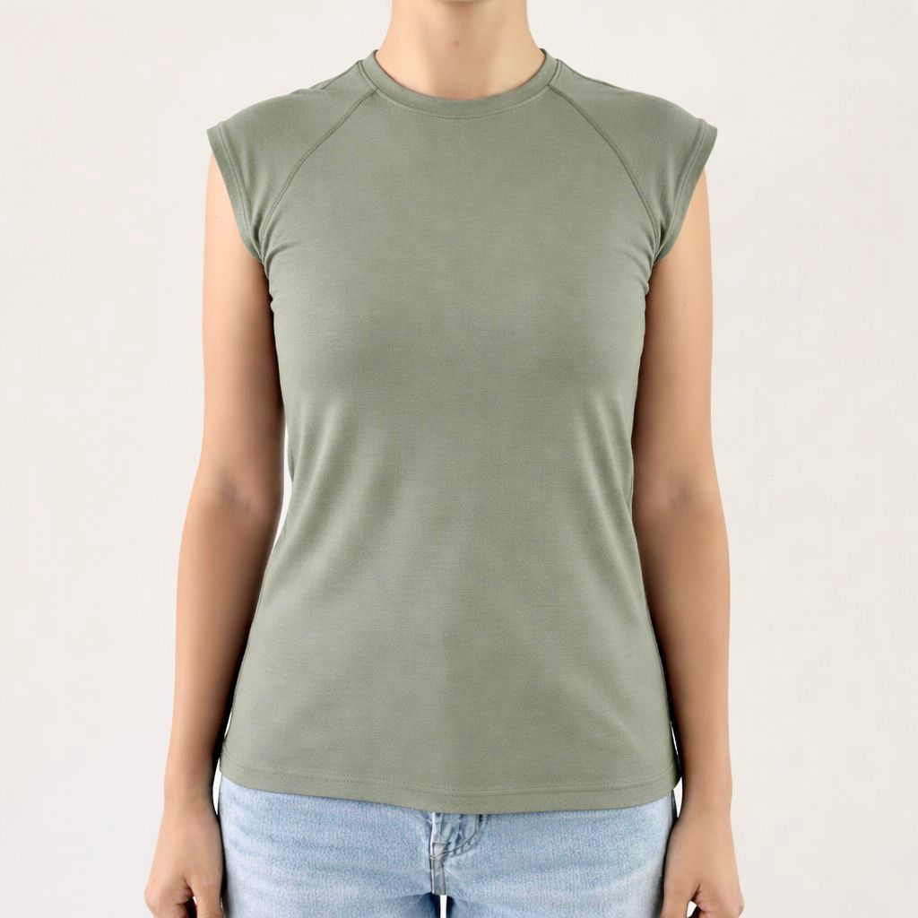 Polera Pima Raglan - Mujer