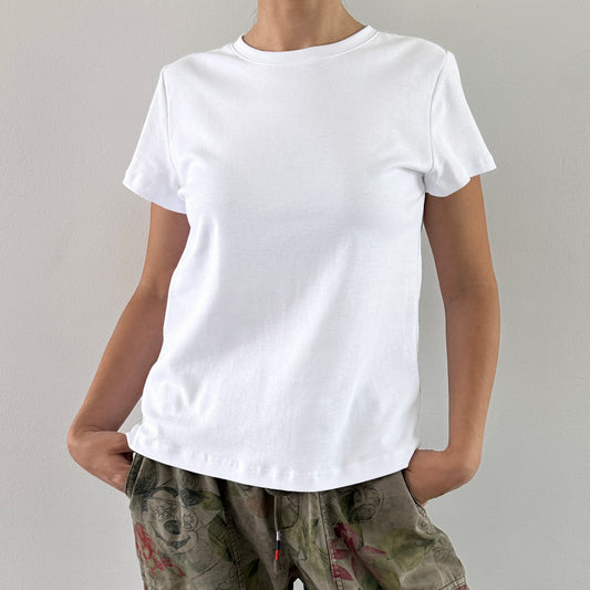 Women's Basic T-Shirt White
