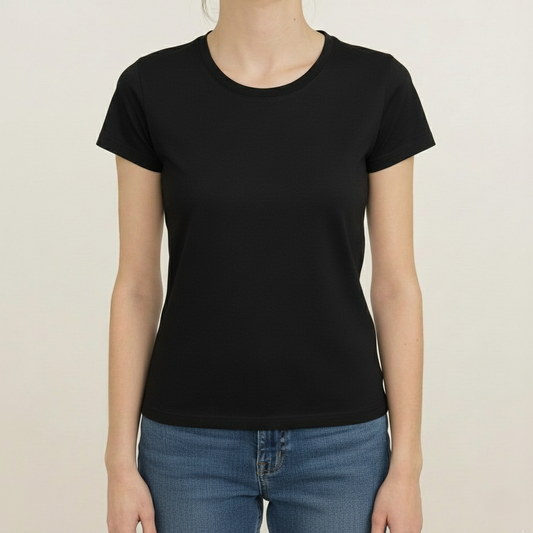 Polera Pima Crew Neck - Mujer