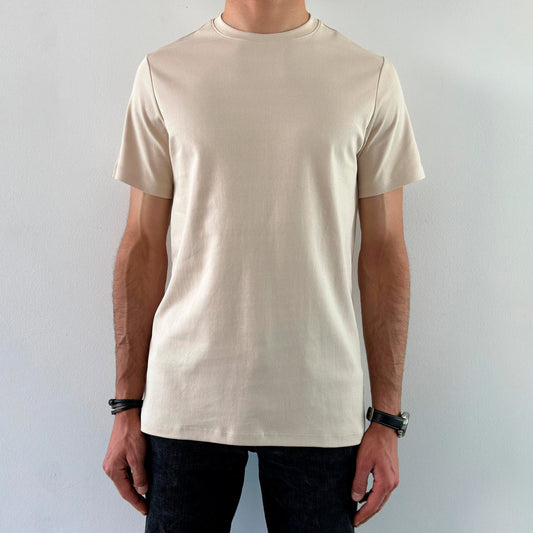 Slimfit T-Shirt Beige