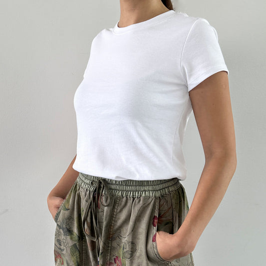 Women's Basic T-Shirt White