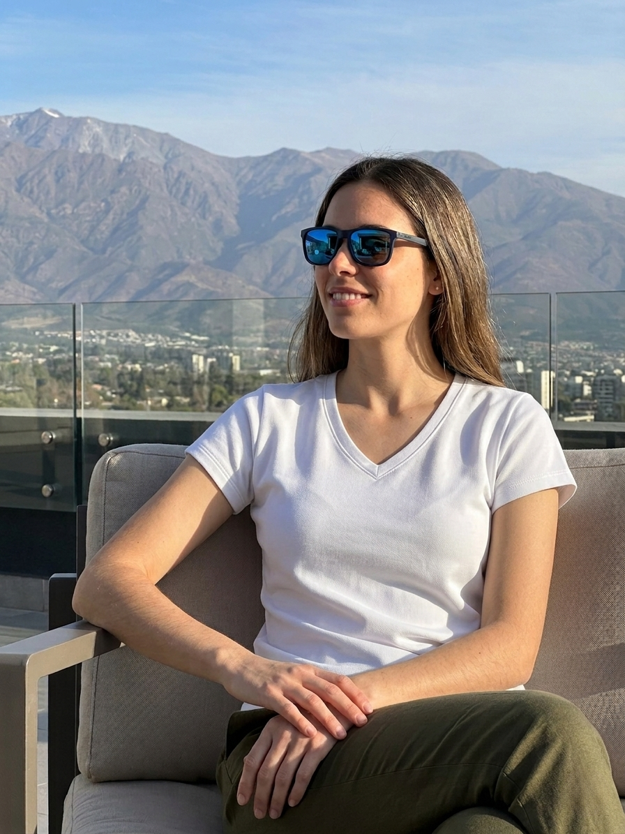 Polera Pima Crew Neck - Mujer