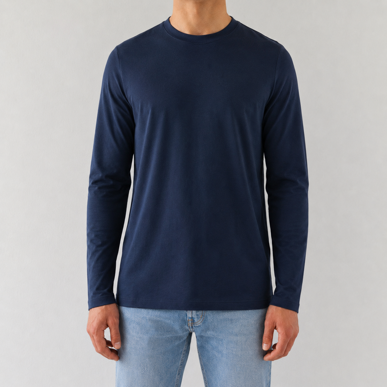 Polera Pima Long Sleeve - Hombre