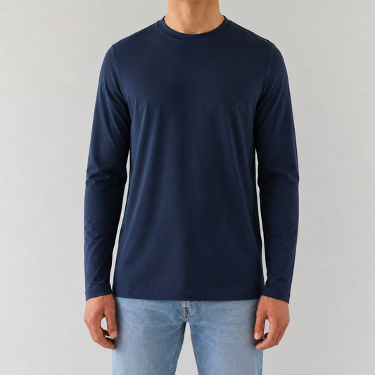 Polera Pima Long Sleeve - Hombre