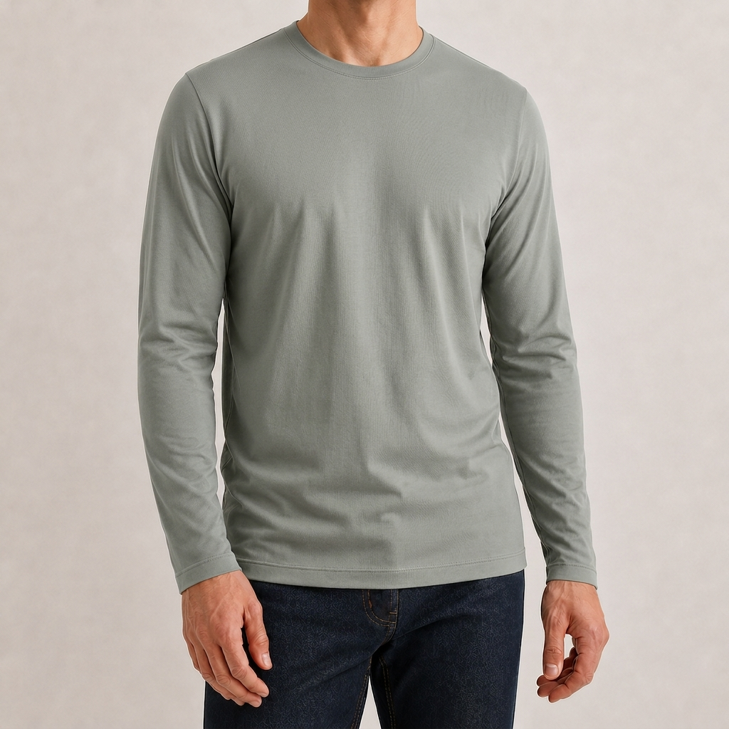 Polera Pima Long Sleeve - Hombre