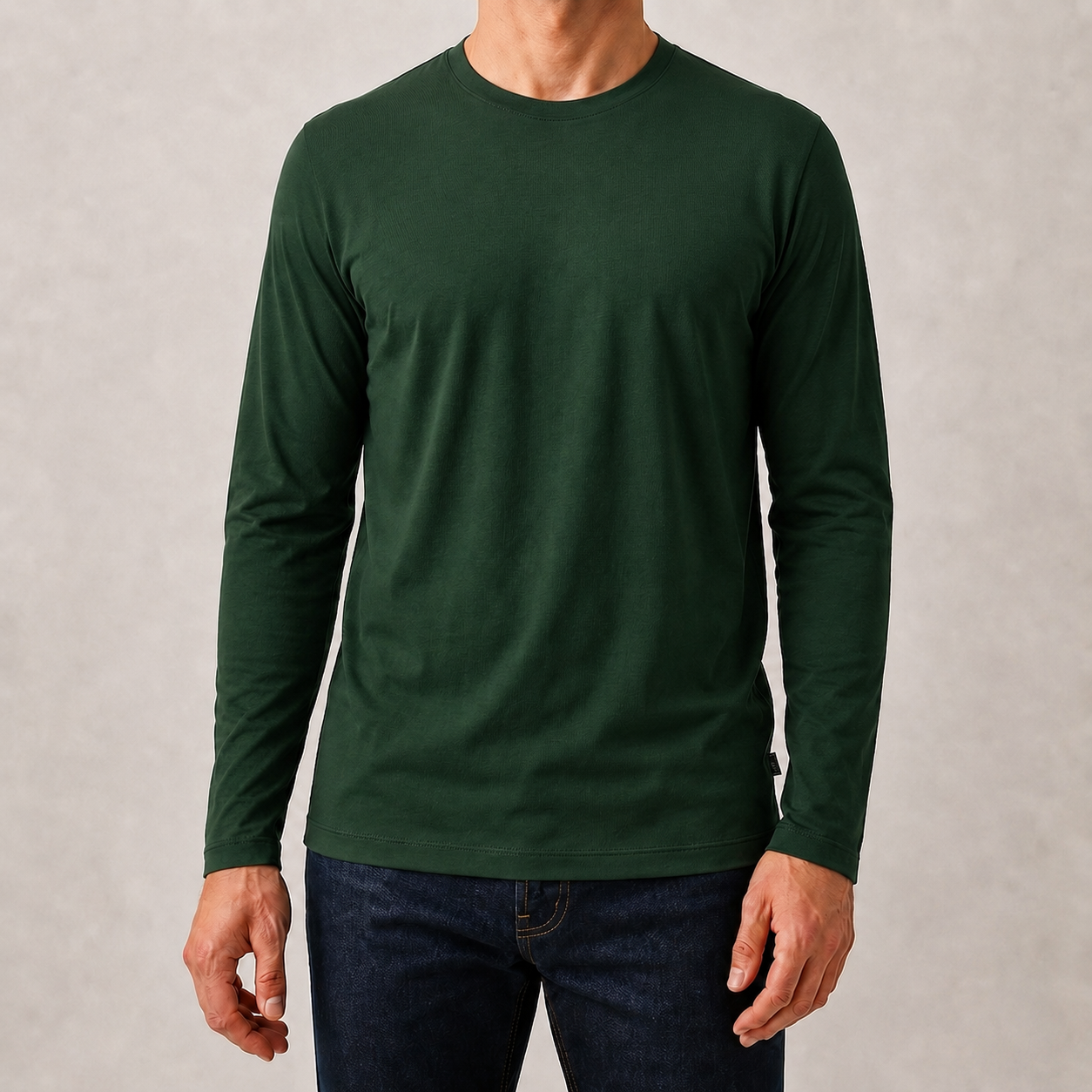 Polera Pima Long Sleeve - Hombre