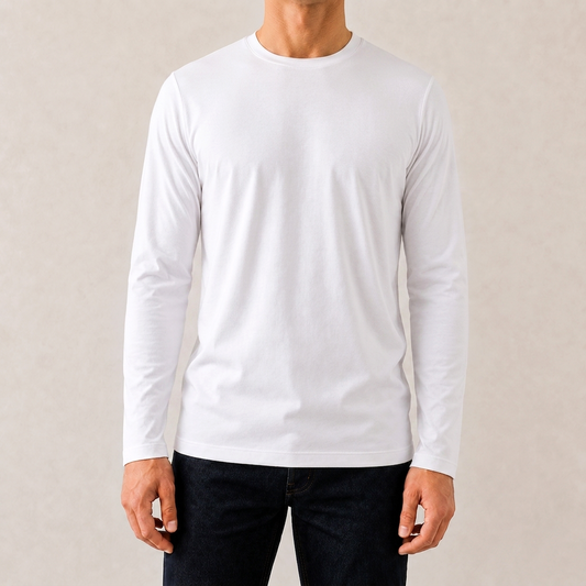 Polera Pima Long Sleeve - Hombre